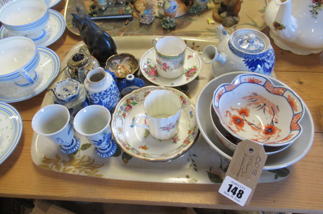 TRAY OF CERAMICS Image