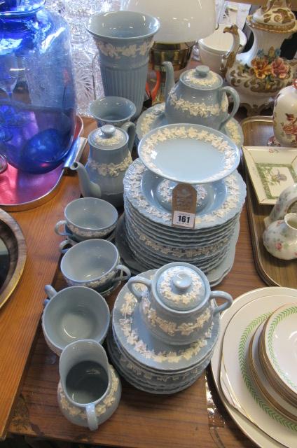 QUANTITY OF WEDGWOOD EMBOSSED QUEENS WARE Image