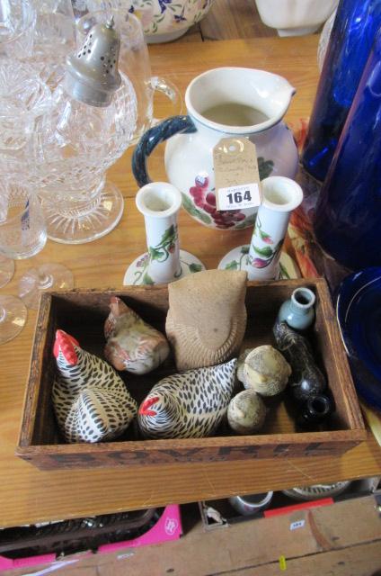 BOVRIL BOX   PAIR OF CANDLESTICKS AND A JUG Image