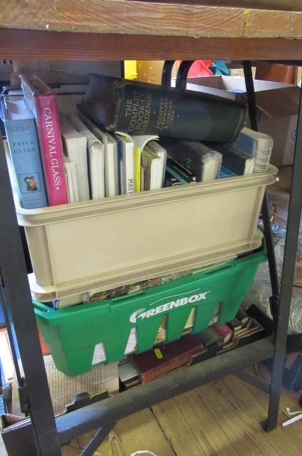 THREE BOXES OF BOOKS Image