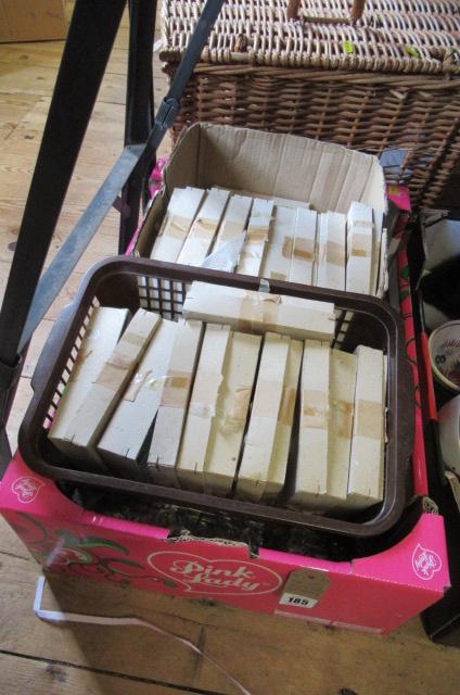 BOX OF JEWELLERY AND BEADS Image