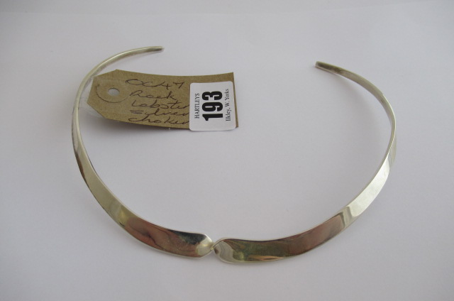 ROCK LOBSTER SILVER CHOKER Image