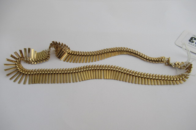 9CT GOLD FRINGE NECKLACE Image