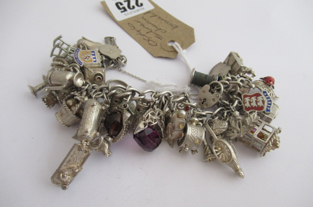 SILVER CHARM BRACELET Image