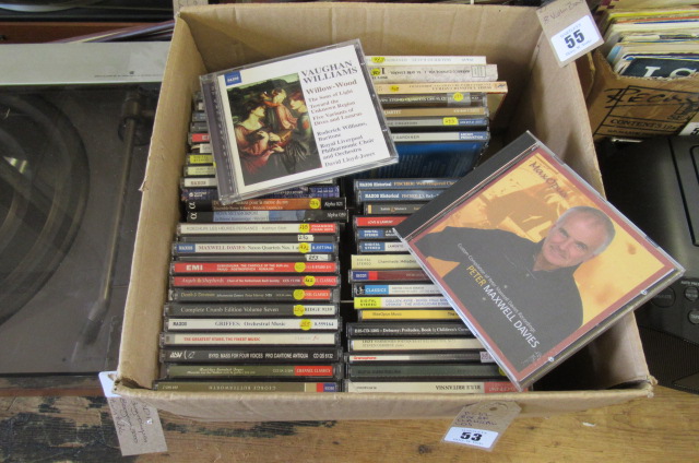 BOX OF CLASSICAL CDS Image
