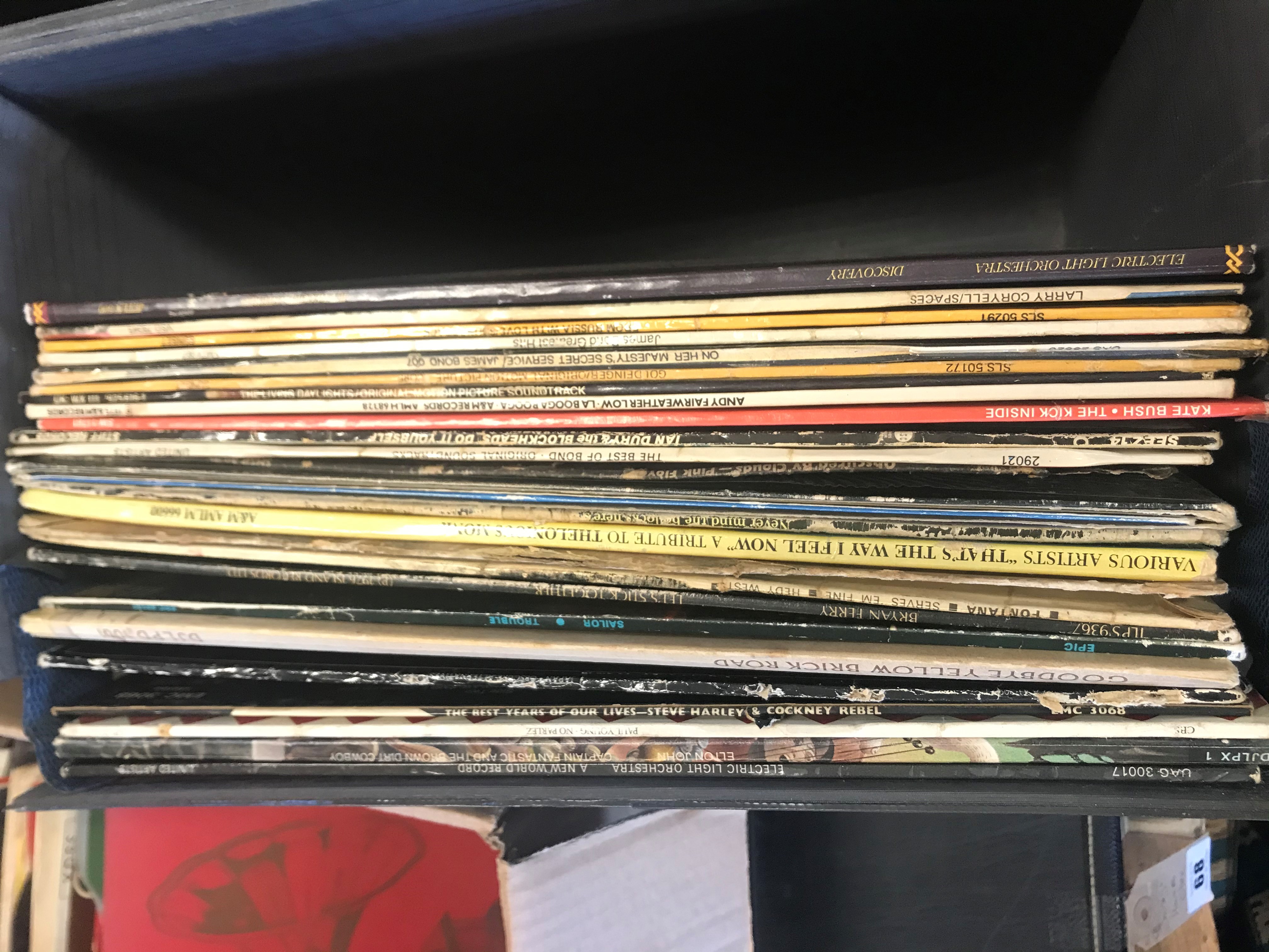 BOX OF LP RECORDS Image
