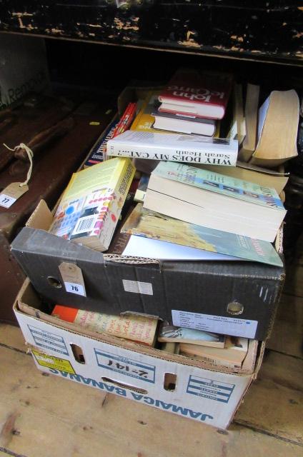 TWO BOXES OF BOOKS Image