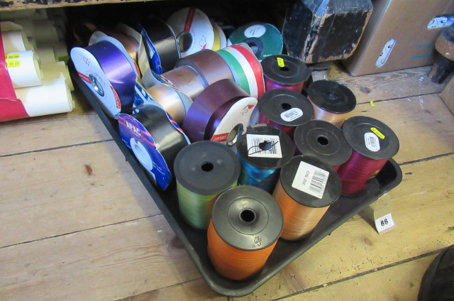 TRAY OF FLORISTS RIBBON Image