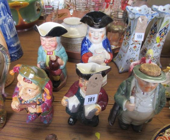 FIVE TOBY JUGS Image