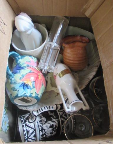 BOX OF BRIC A BRAC Image