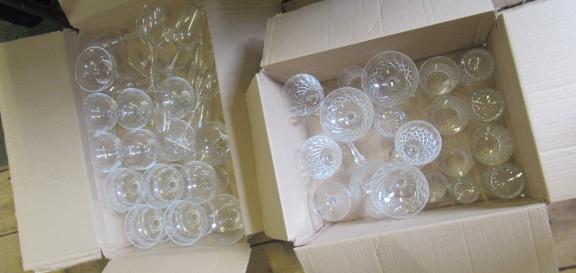TWO BOXES OF GLASS Image