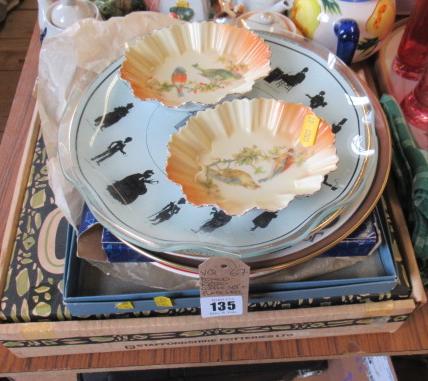 BOXED RETRO COFFEE SET AND PLATES ETC Image