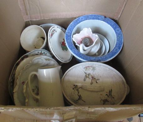 BOX OF CERAMICS Image