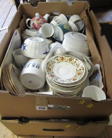 TWO BOXES OF CERAMICS Image