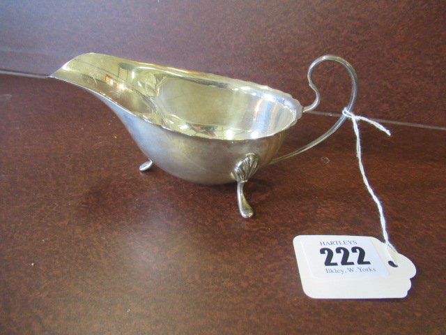 SILVER SAUCE BOAT Image