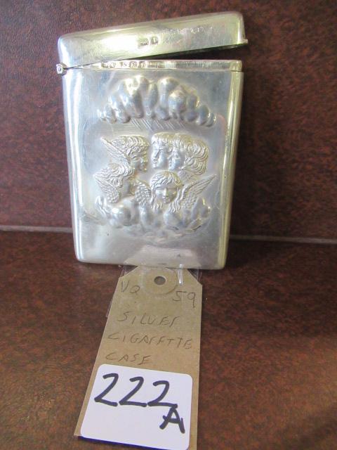 SILVER CIGARETTE CASE Image