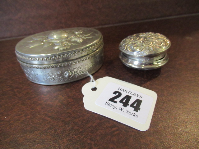 SILVER BOX AND ANOTHER Image