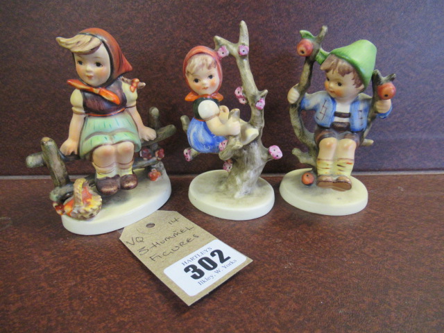 THREE HUMMEL FIGURES Image