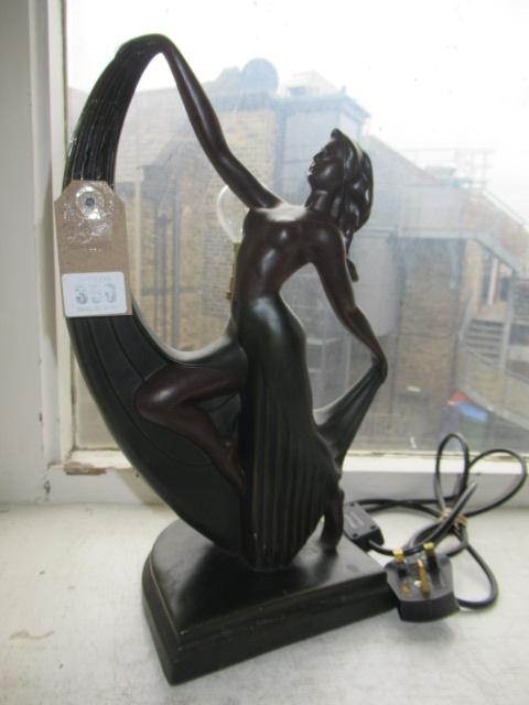 ART DECO FIGURAL LAMP Image