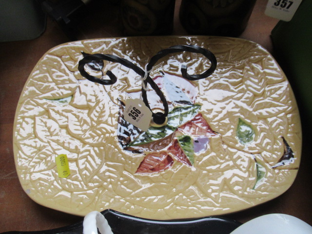 POET LAVAL FRENCH CAKE PLATE Image