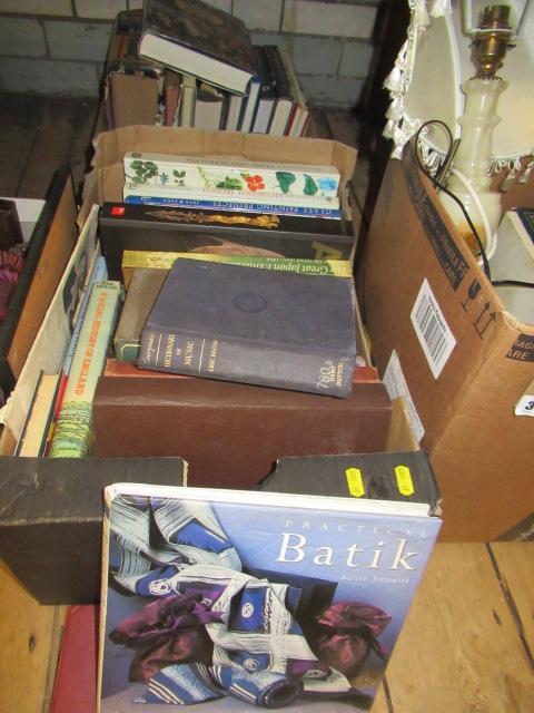 TWO BOXES OF BOOKS Image