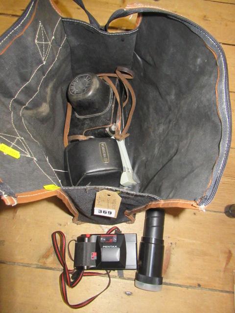 CAMERA AND TRIPOD Image