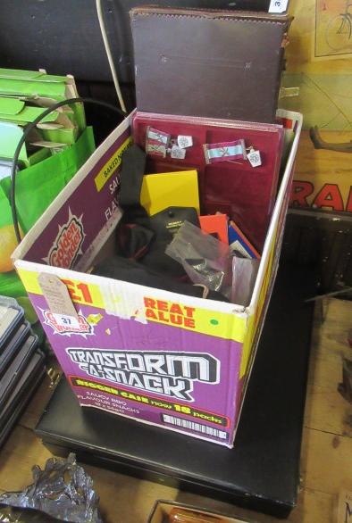 BOX OF MASONIC REGALIA AND CASE Image