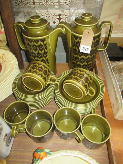 QUANTITY OF RETRO HORNSEA COFFEE WARE ETC Image