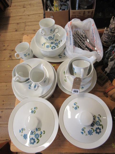 QUANTITY OF JOHNSON BROS CERAMICS AND CUTLERY Image