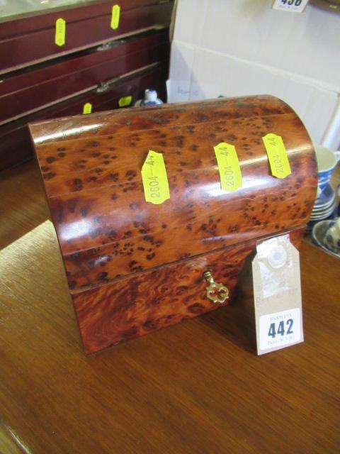 WOODEN BOX WITH KEY Image