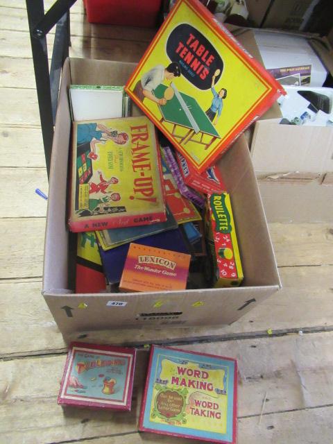 BOX OF VINTAGE GAMES Image