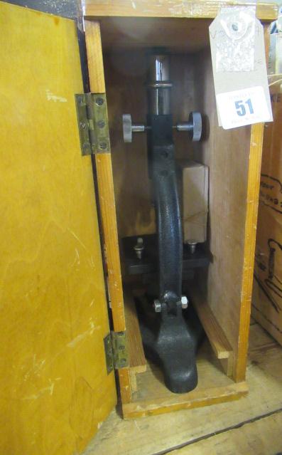 VINTAGE LUXIMA MICROSCOPE AND SLIDES Image