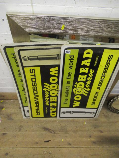 QUANTITY OF METAL SIGNS Image