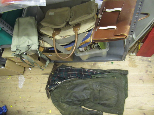 BAKEMAN BAG AND BARBOUR ETC Image