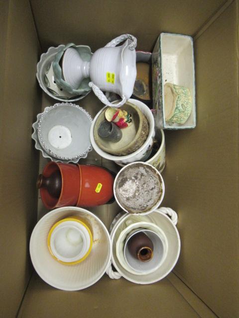 LARGE BOX OF PLANT POTS Image