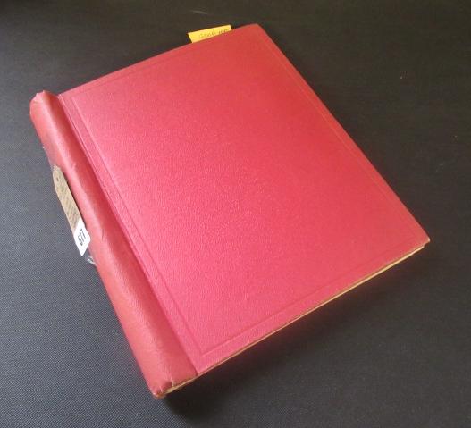 RED ALBUM OF VICTORIAN AND LATER BRITISH AND OVERSEAS TERRITORIES STAMPS Image