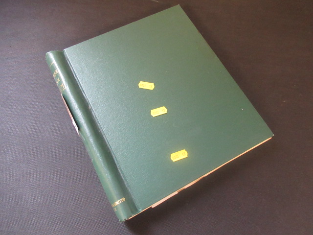 GREEN ALBUM OF FRENCH STAMPS Image