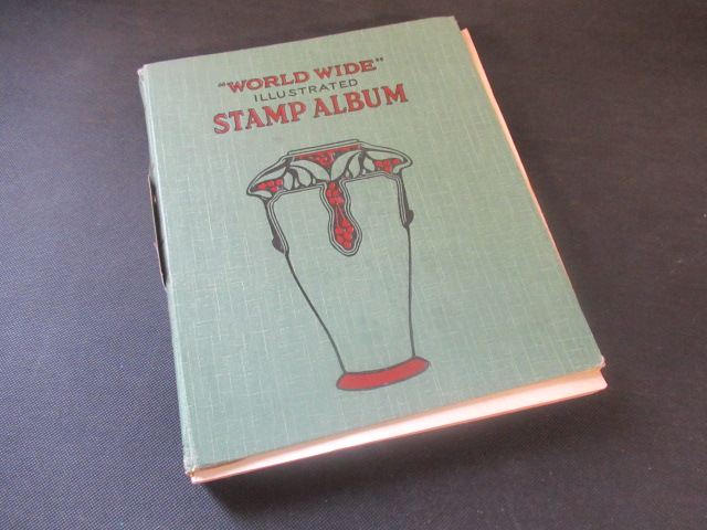 ALBUM OF WORLDWIDE MINT AND USED STAMPS Image