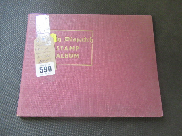 DISPATCH ALBUM OF VICTORIAN AND LATER STAMPS Image