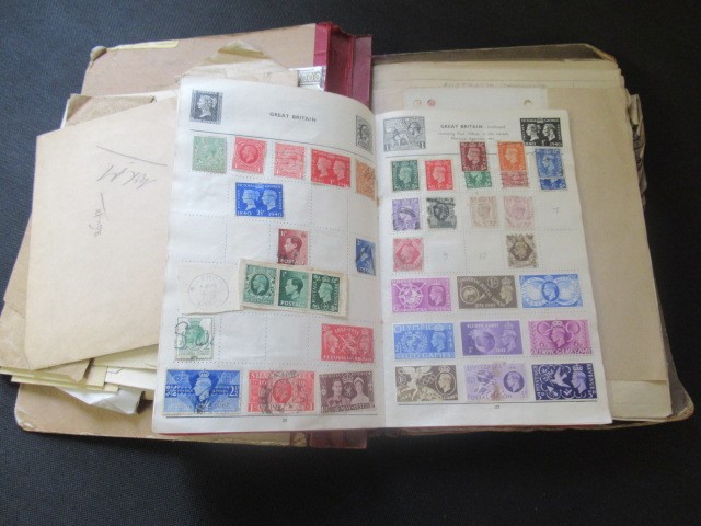 ALBUM OF BRITISH VICTORIAN AND WORLD STAMPS Image