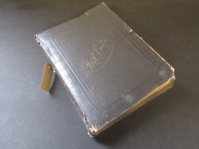 ALBUM OF VINTAGE POSTCARDS Image