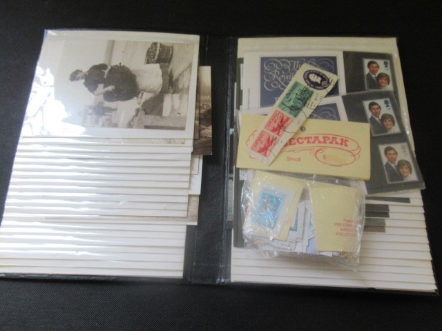 FOLDER OF SUTCLIFFE POSTCARDS OF OLD WHITBY AND FIRST DAY COVERS Image