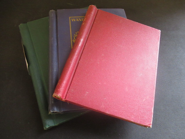 THREE ALBUMS OF MINT AND USED WORLD STAMPS Image