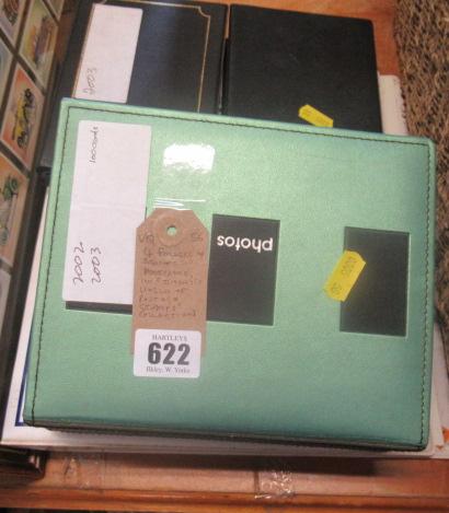 FOUR ALBUMS OF STAMPS AND POSTCARDS INCLUDING DISNEY WORLD OF POSTAL STAMPS COLLECTION Image