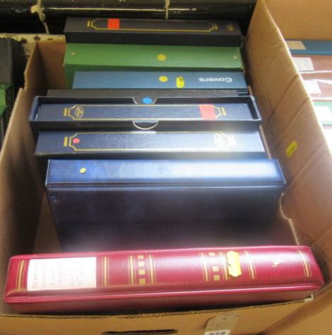 EIGHT ALBUMS OF FIRST DAY COVERS Image