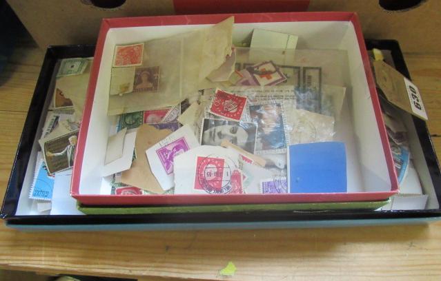 TWO BOXES OF STAMPS Image