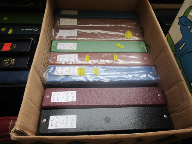 RUN OF EIGHT ALBUMS OF PHQ CARDS 1987-2001 Image