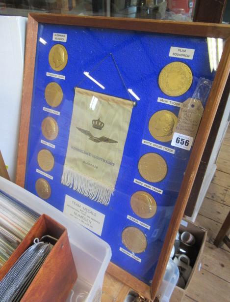 FRAMED 1961 NIJMEGEN INTERNATIONAL MARCHERS PRESENTATION Image