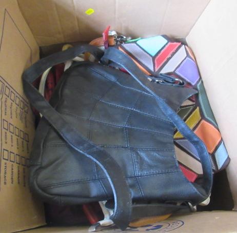 BOX OF HANDBAGS Image