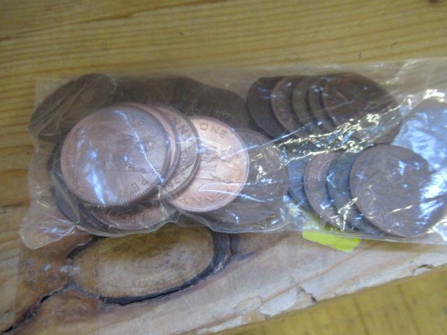 QUANTITY OF 1967 PENNIES Image